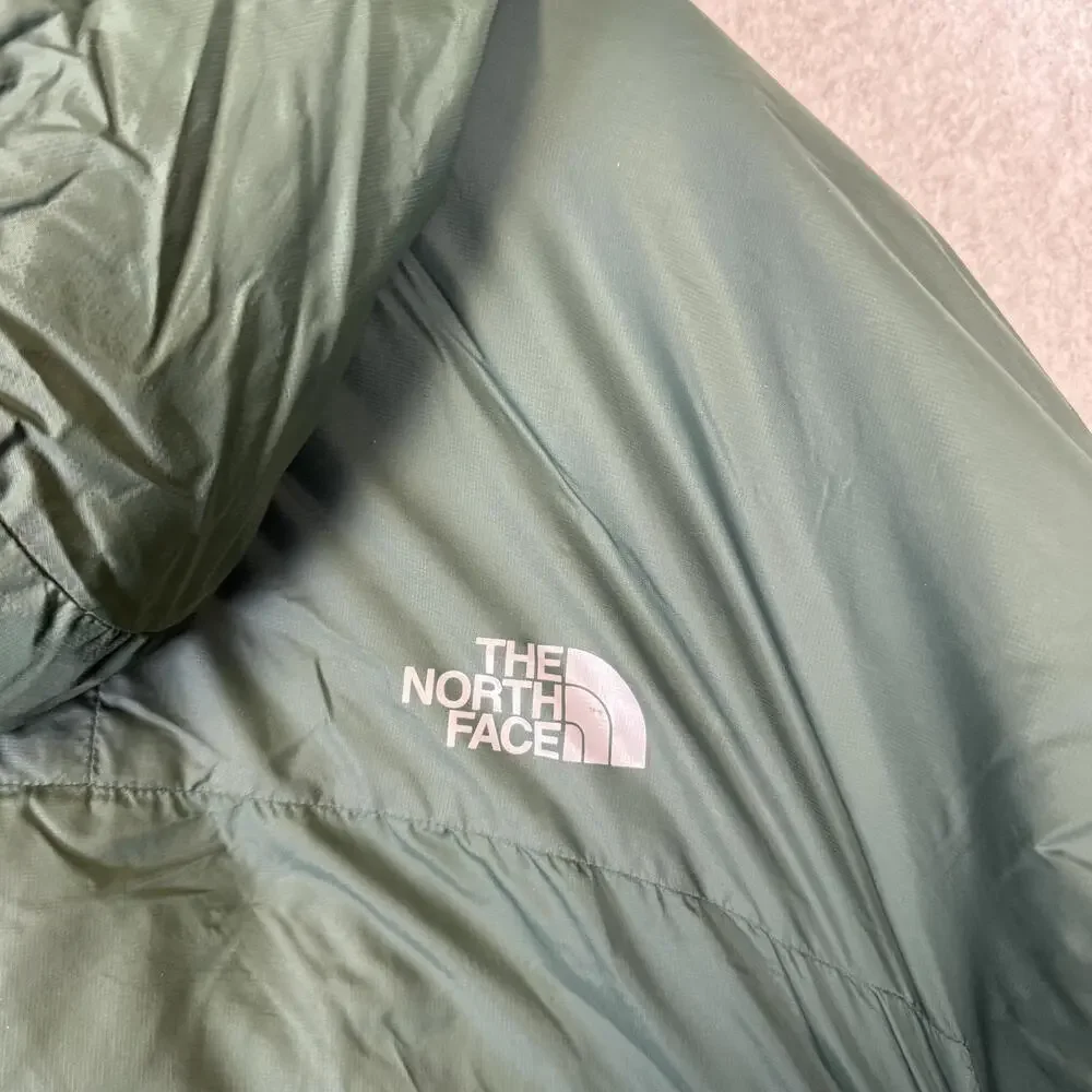 The North Face Summit Series Jacket Men's 2XL XXL Hooded Puffer Liner Coat Green